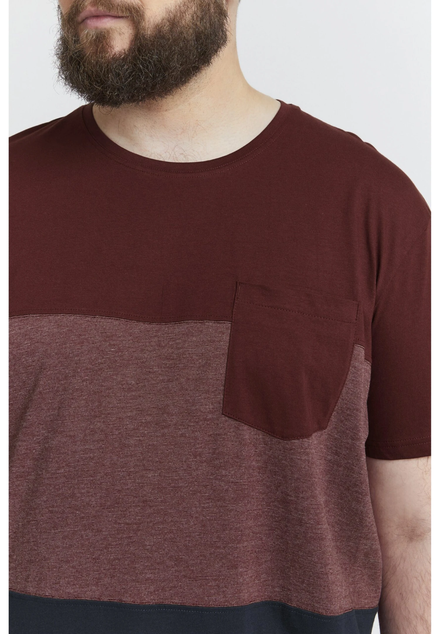 Solid Sdmingo Bt - T-Shirt Print - Wine Red 4 Solid Sdmingo Bt - T-Shirt Print - Wine Red - Afbeelding 4