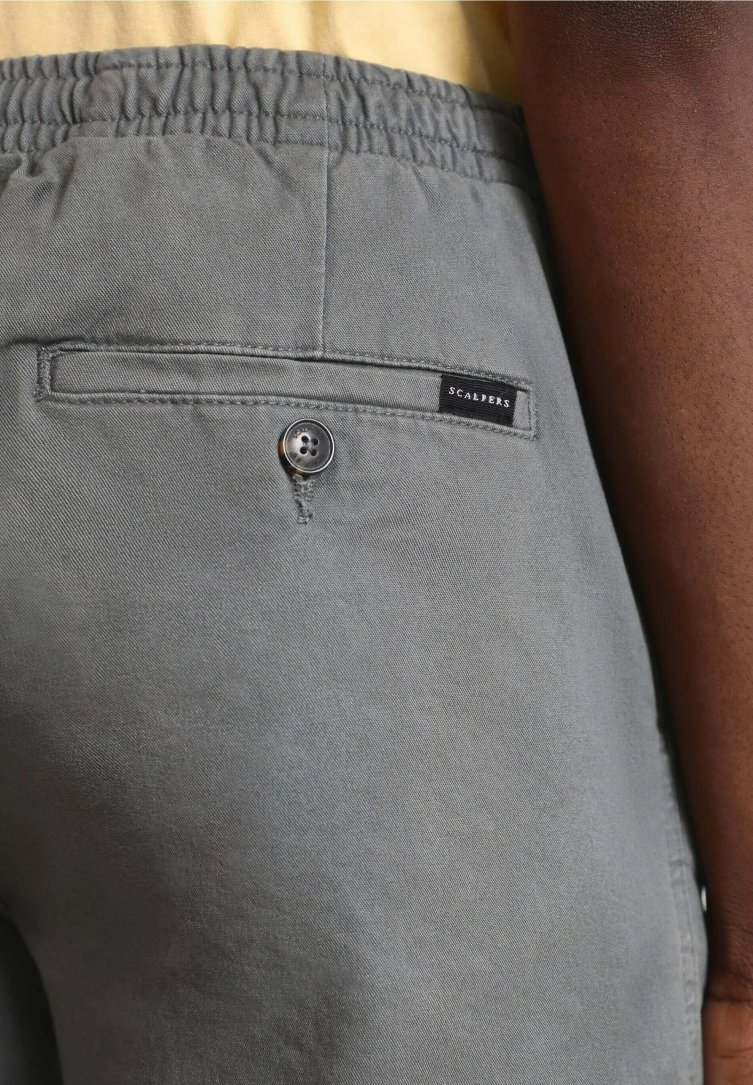 Scalpers Classic Bermuda- Shorts - Khaki 2 Scalpers Classic Bermuda- Shorts - Khaki - Afbeelding 2