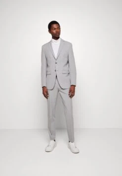 Selected Homme Slhslim-Mylologan Single Breasted Set - Kostuum - Light Grey