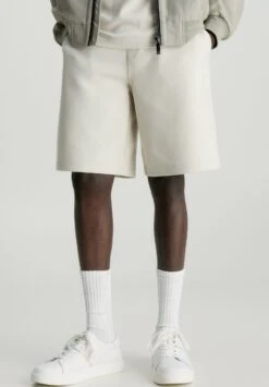 Calvin Klein Logo - Shorts - Stony Beige