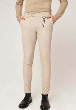Accessory Detailed Slim Fit - Chino - Beige