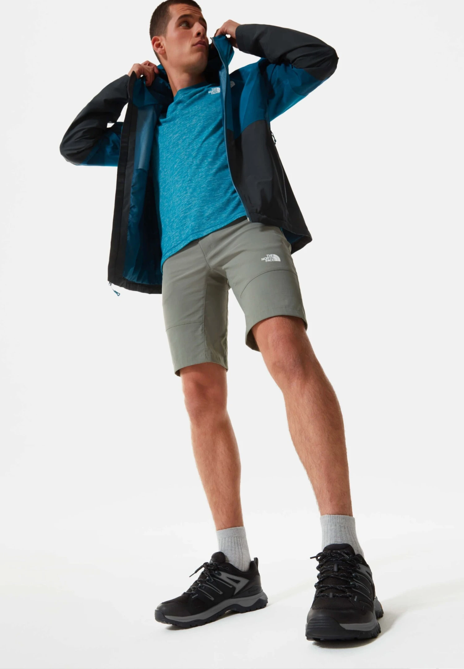 The North Face Hedgehog - Outdoorschoenen - Black/Zinc Grey 8 The North Face Hedgehog - Outdoorschoenen - Black/Zinc Grey - Afbeelding 8