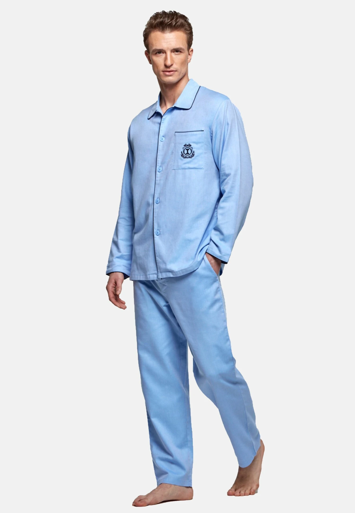 Bonaire - Pyjama - Bleu 1 Bonaire - Pyjama - Bleu