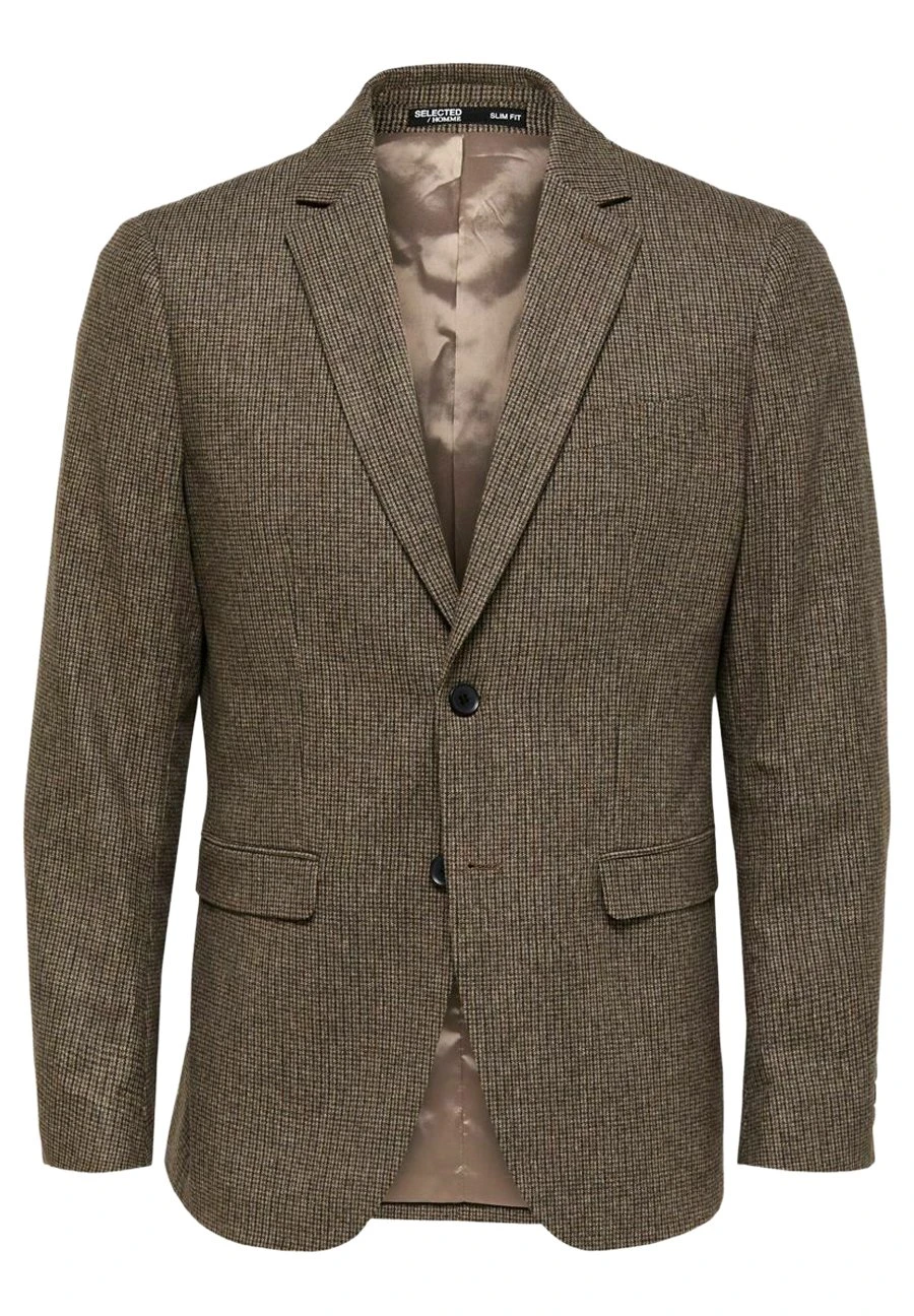 Selected Homme Blazer - Brownie 1 Selected Homme Blazer - Brownie