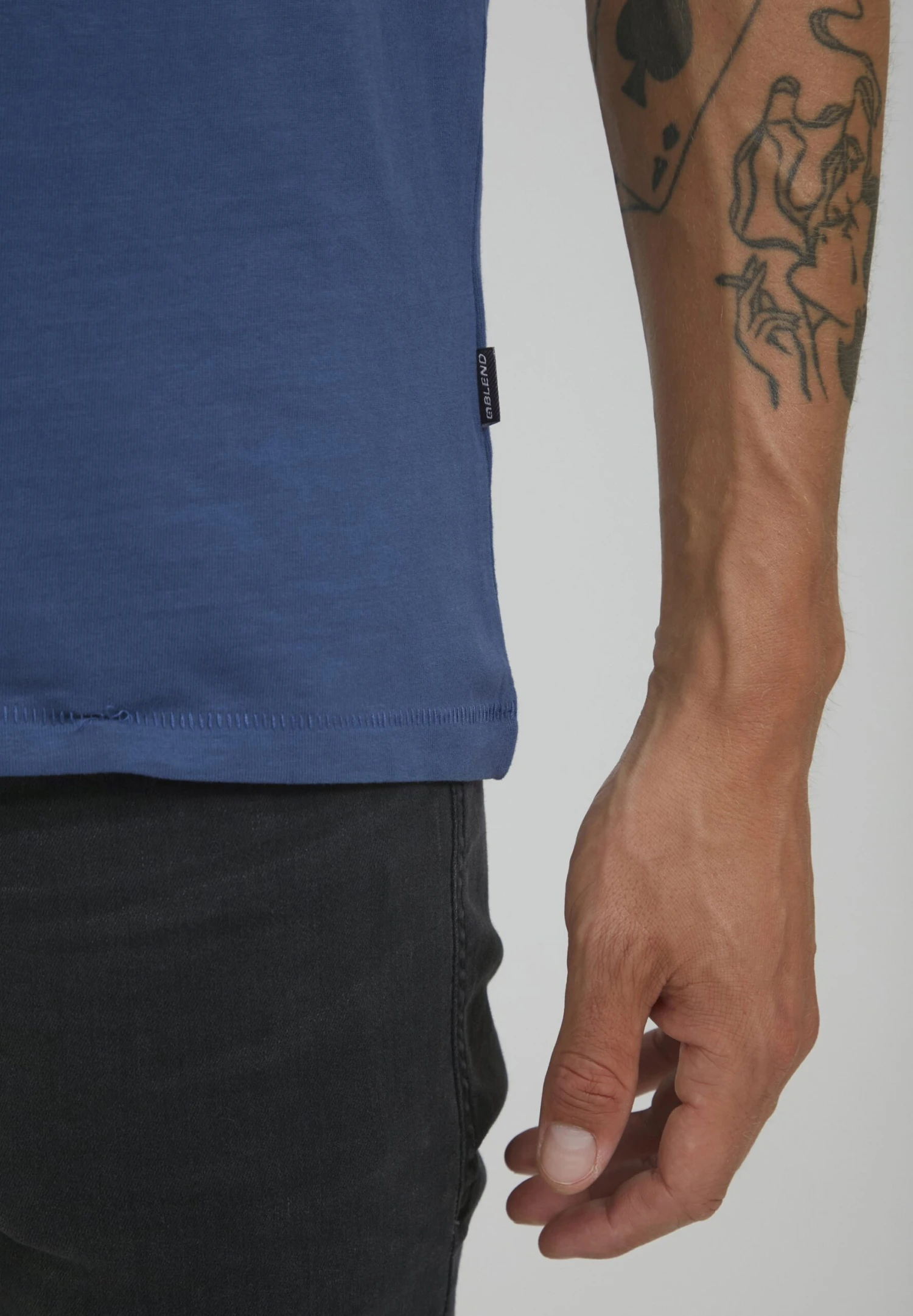 Blend Bhtee - T-Shirt Print - Ensign Blue 5 Blend Bhtee - T-Shirt Print - Ensign Blue - Afbeelding 5