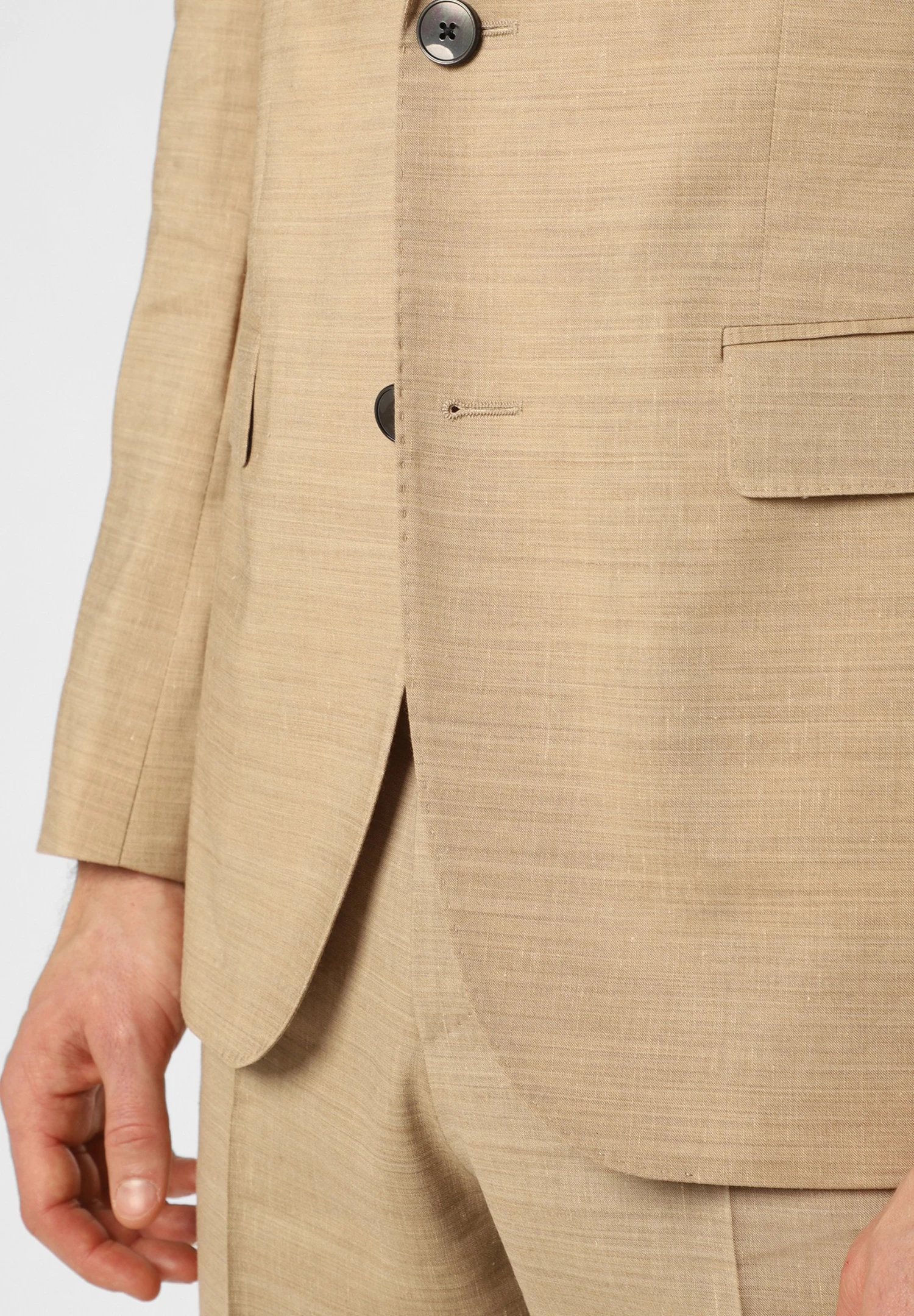 Boss Baukasten H-Jasper - Blazer - Beige 3 Boss Baukasten H-Jasper - Blazer - Beige - Afbeelding 3