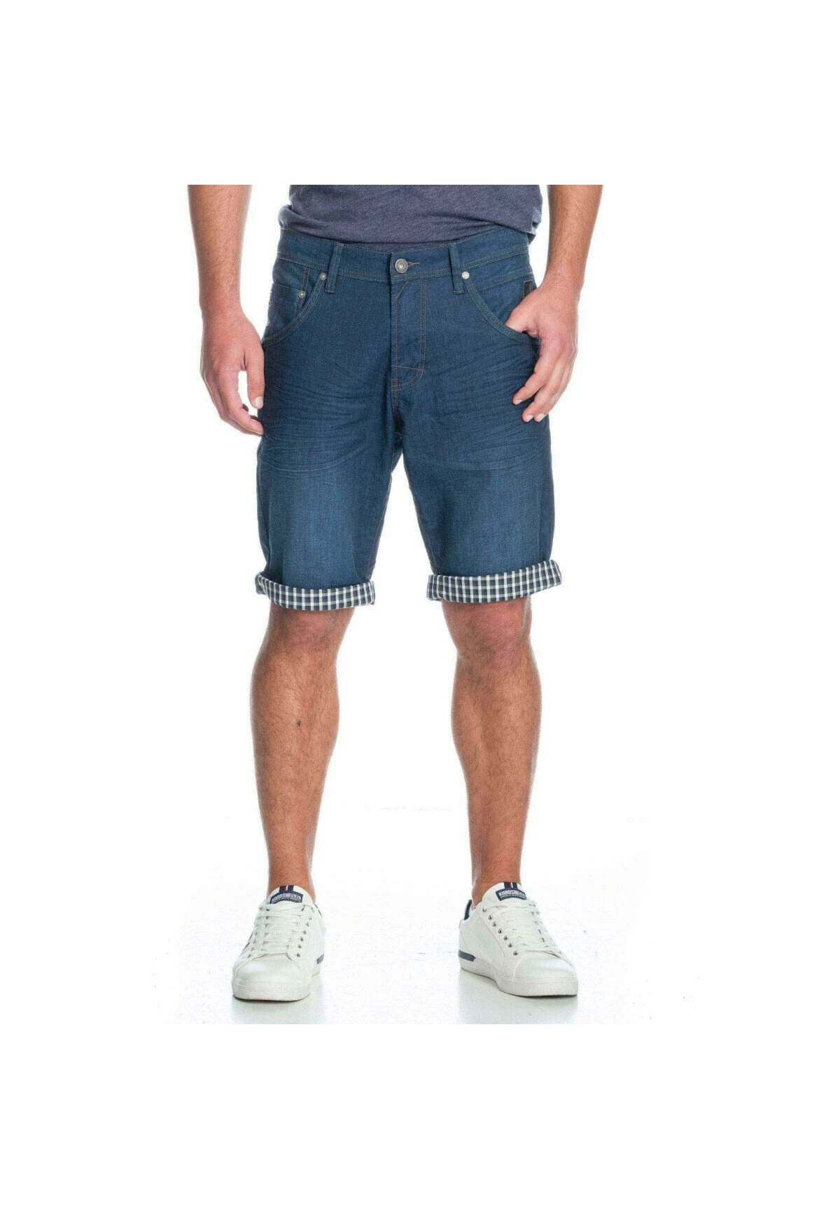 Koroshi Jeansshort - Blue Denim 1 Koroshi Jeansshort - Blue Denim