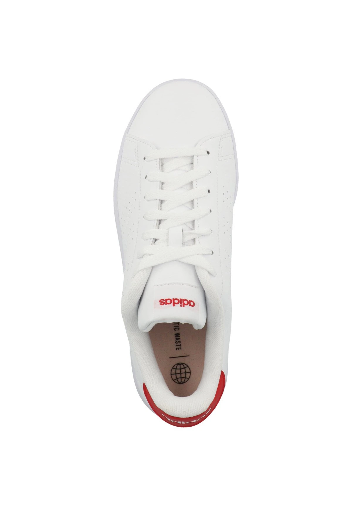 ADIDAS PERFORMANCE Advantage- Sportieve Wandelschoenen - Footwear White Footwear White Better Scarlet Hr 3 ADIDAS PERFORMANCE Advantage- Sportieve Wandelschoenen - Footwear White Footwear White Better Scarlet Hr - Afbeelding 3