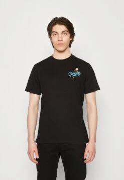 47 Los Angeles Dodgers Echo Tee - T-Shirt Print - Black