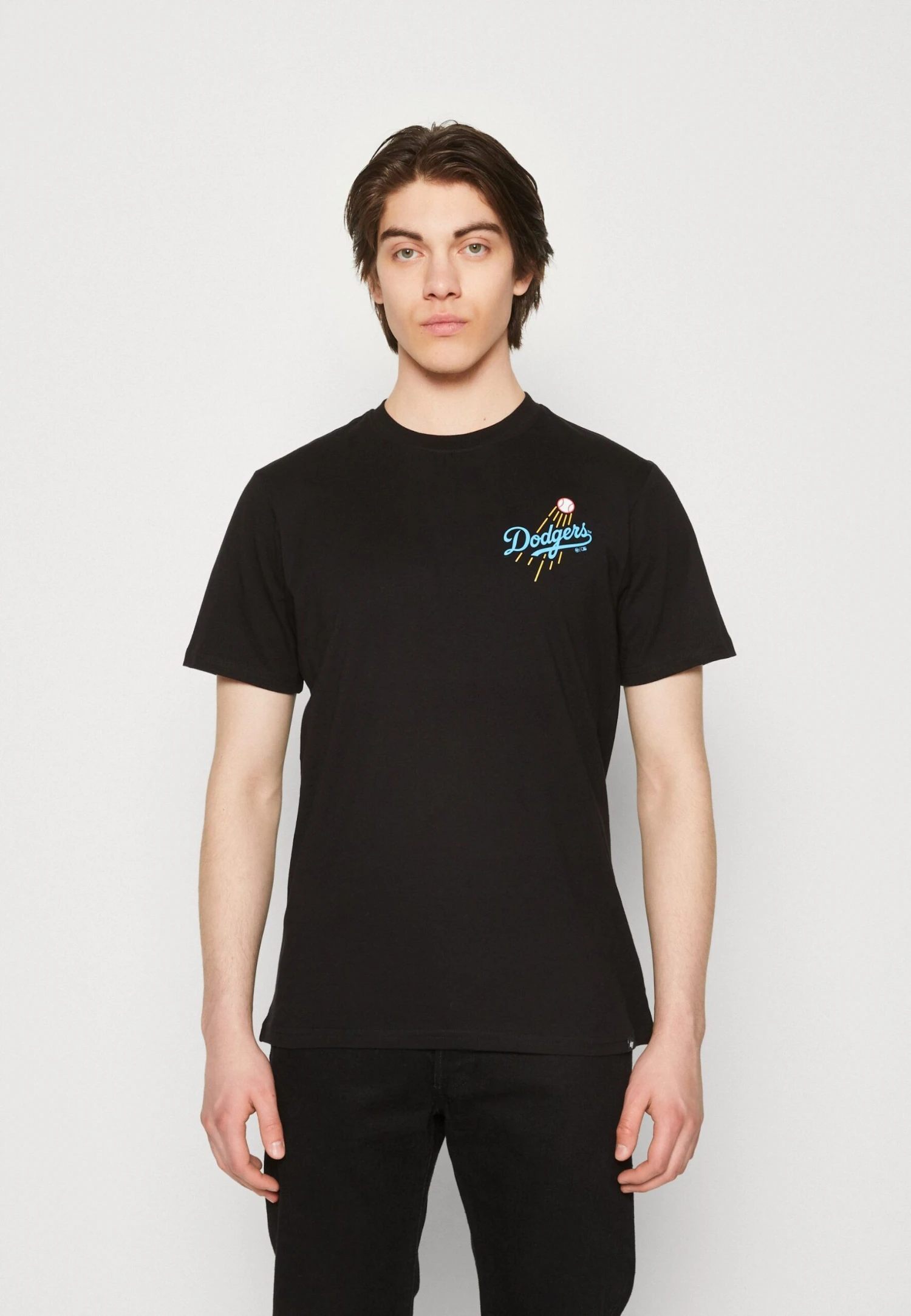 47 Los Angeles Dodgers Echo Tee - T-Shirt Print - Black 1 47 Los Angeles Dodgers Echo Tee - T-Shirt Print - Black