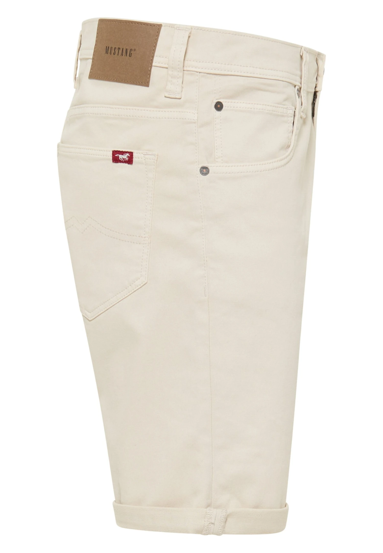Mustang Style Chicago Z - Jeansshort - Natur 6 Mustang Style Chicago Z - Jeansshort - Natur - Afbeelding 6