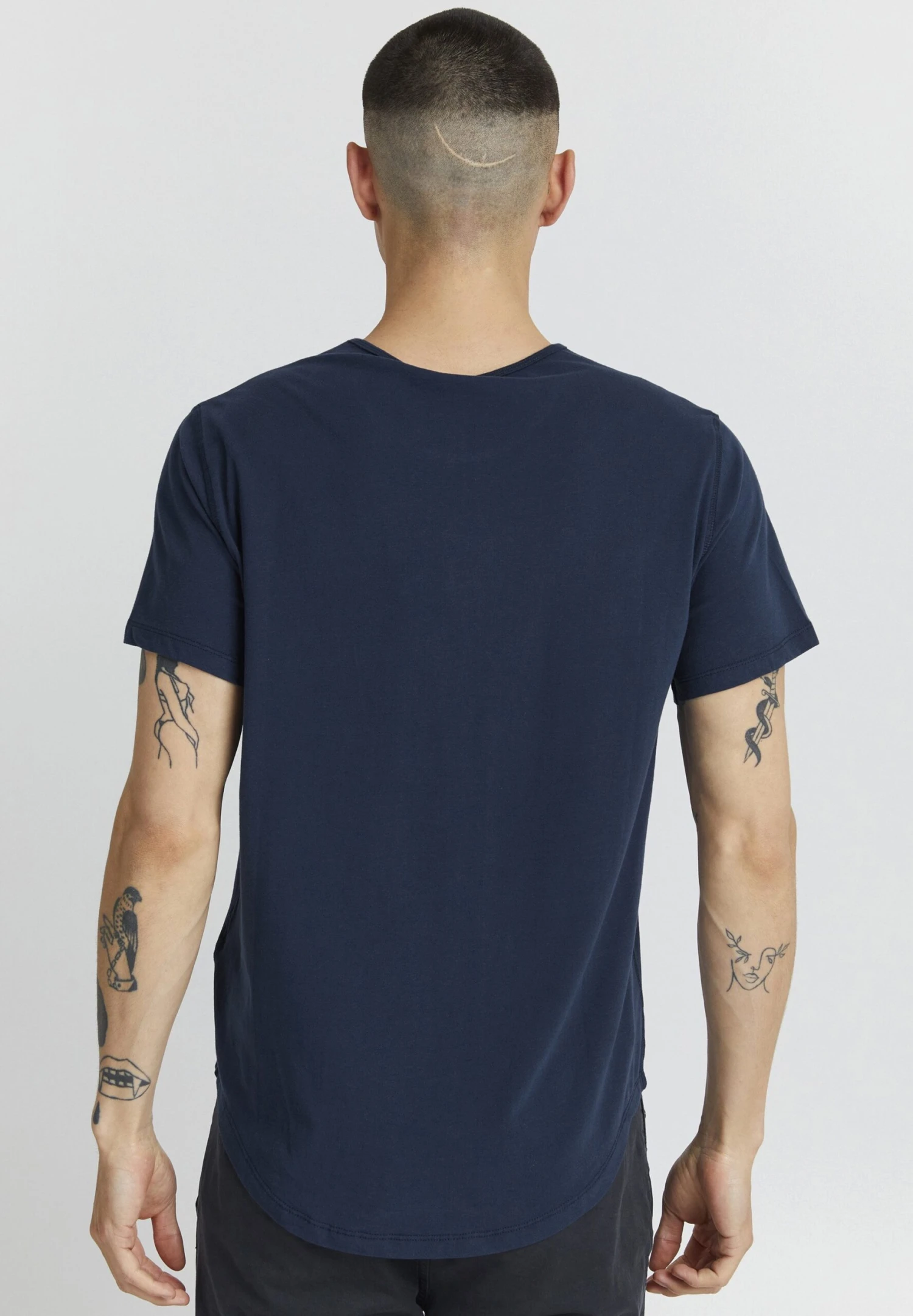 Blend T-Shirt Basic - Dress Blues 3 Blend T-Shirt Basic - Dress Blues - Afbeelding 3