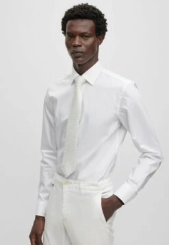 Boss Stropdas - White