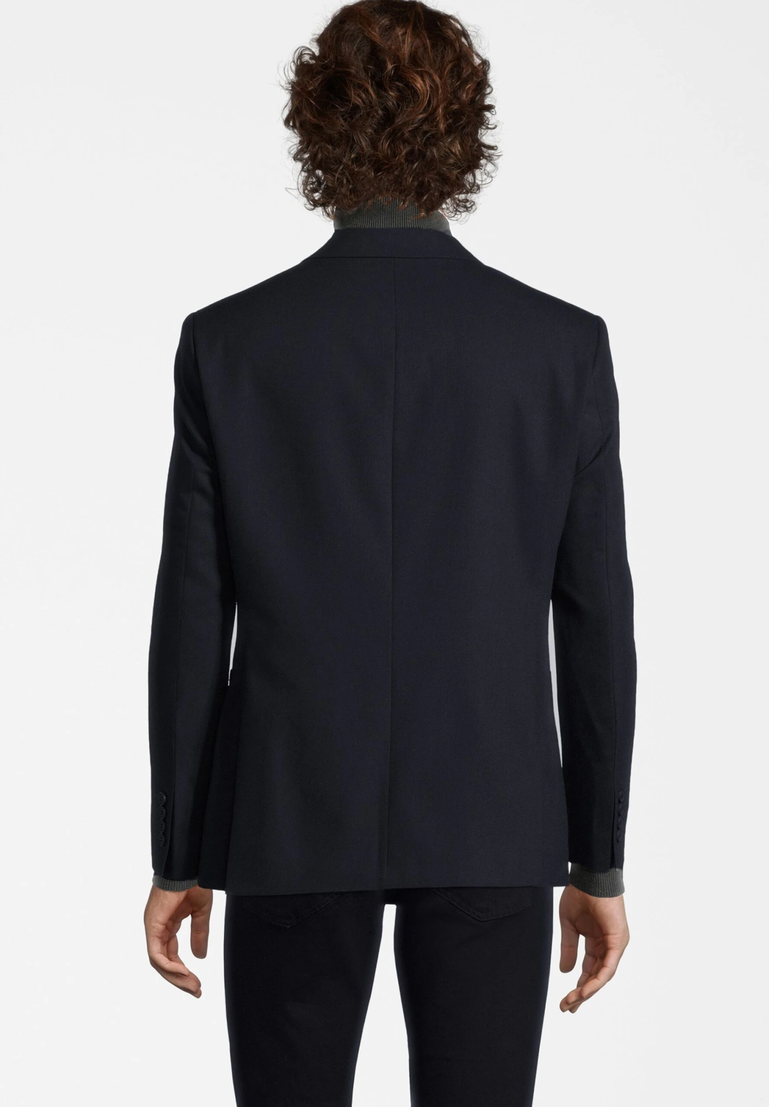 Aufgesetzte Taschen - Blazer - Dunkelblau 3 Aufgesetzte Taschen - Blazer - Dunkelblau - Afbeelding 3