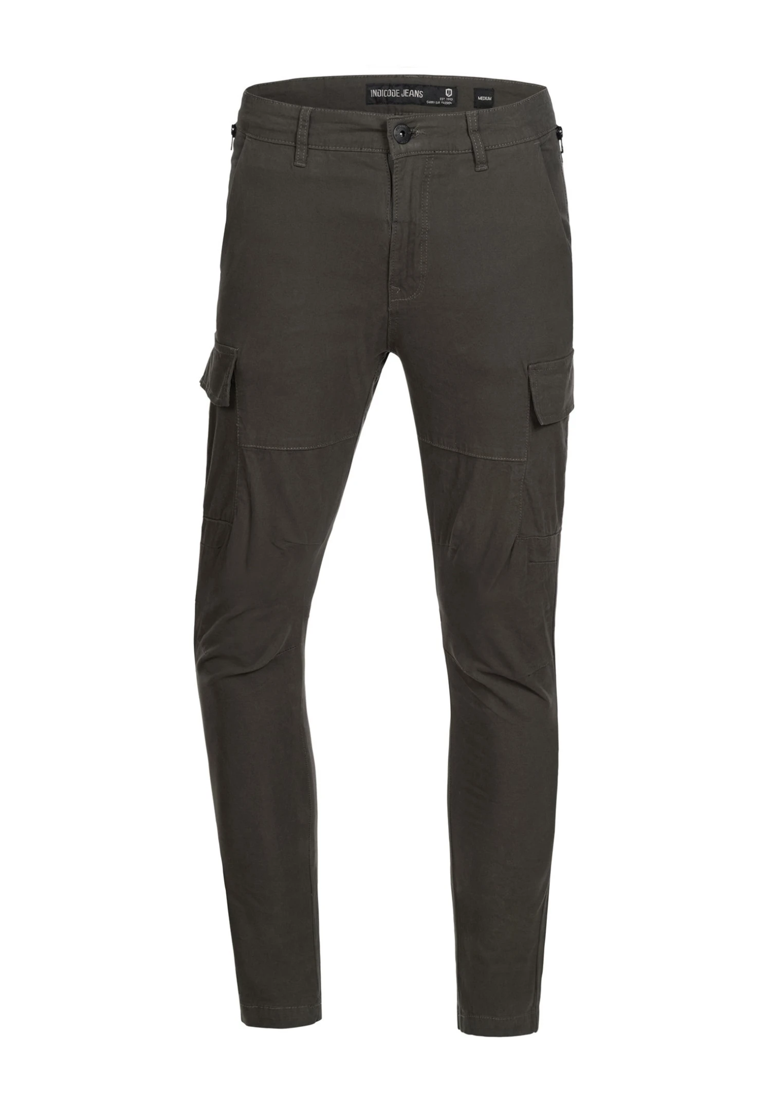 Indicode Jeans Cargobroek - Anthracite 6 Indicode Jeans Cargobroek - Anthracite - Afbeelding 6