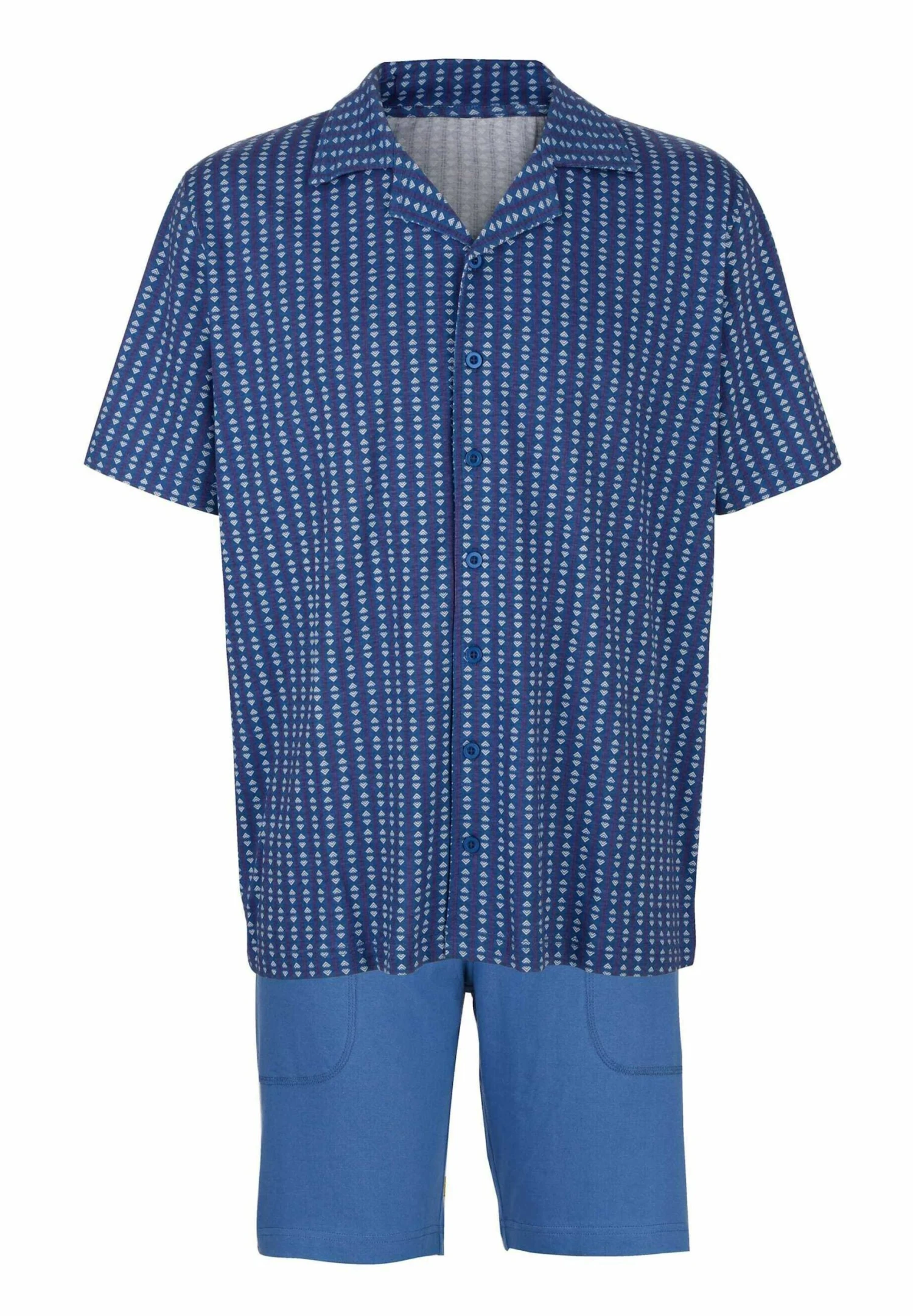 Set Shorty - Pyjama - Blau 1 Set Shorty - Pyjama - Blau