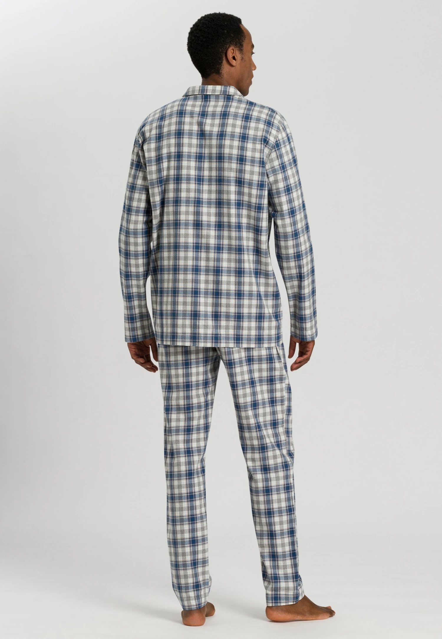 HANRO Cozy Comfort - Pyjama - Cozy Check 2 HANRO Cozy Comfort - Pyjama - Cozy Check - Afbeelding 2