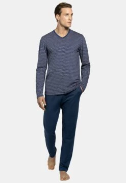 Wagons Set - Pyjama - Bleu