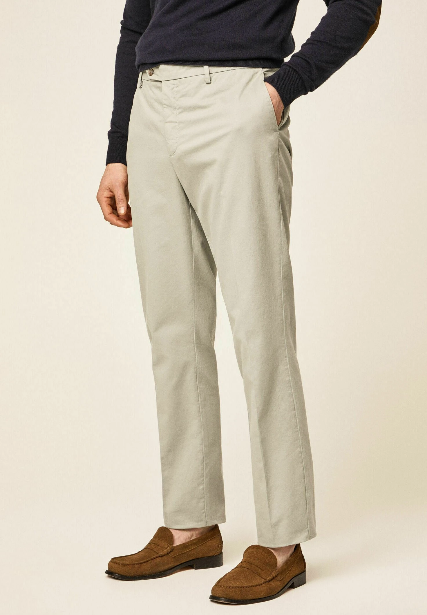 Hackett London Core Sanderson - Chino - Dusty Green 1 Hackett London Core Sanderson - Chino - Dusty Green