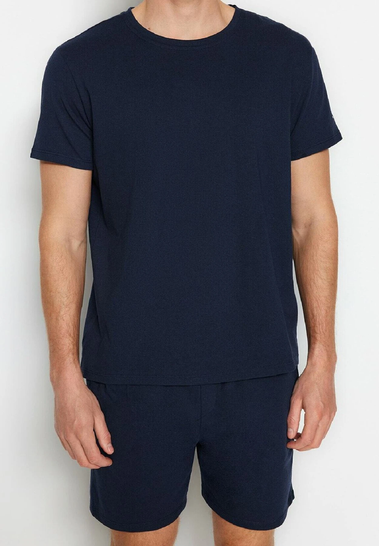 Trendyol Set Lounge - Pyjama - Navy Blue 8 Trendyol Set Lounge - Pyjama - Navy Blue - Afbeelding 8