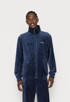 Sean John Script Logo Essential Trackjacket - Trainingsvest - Dark Blue