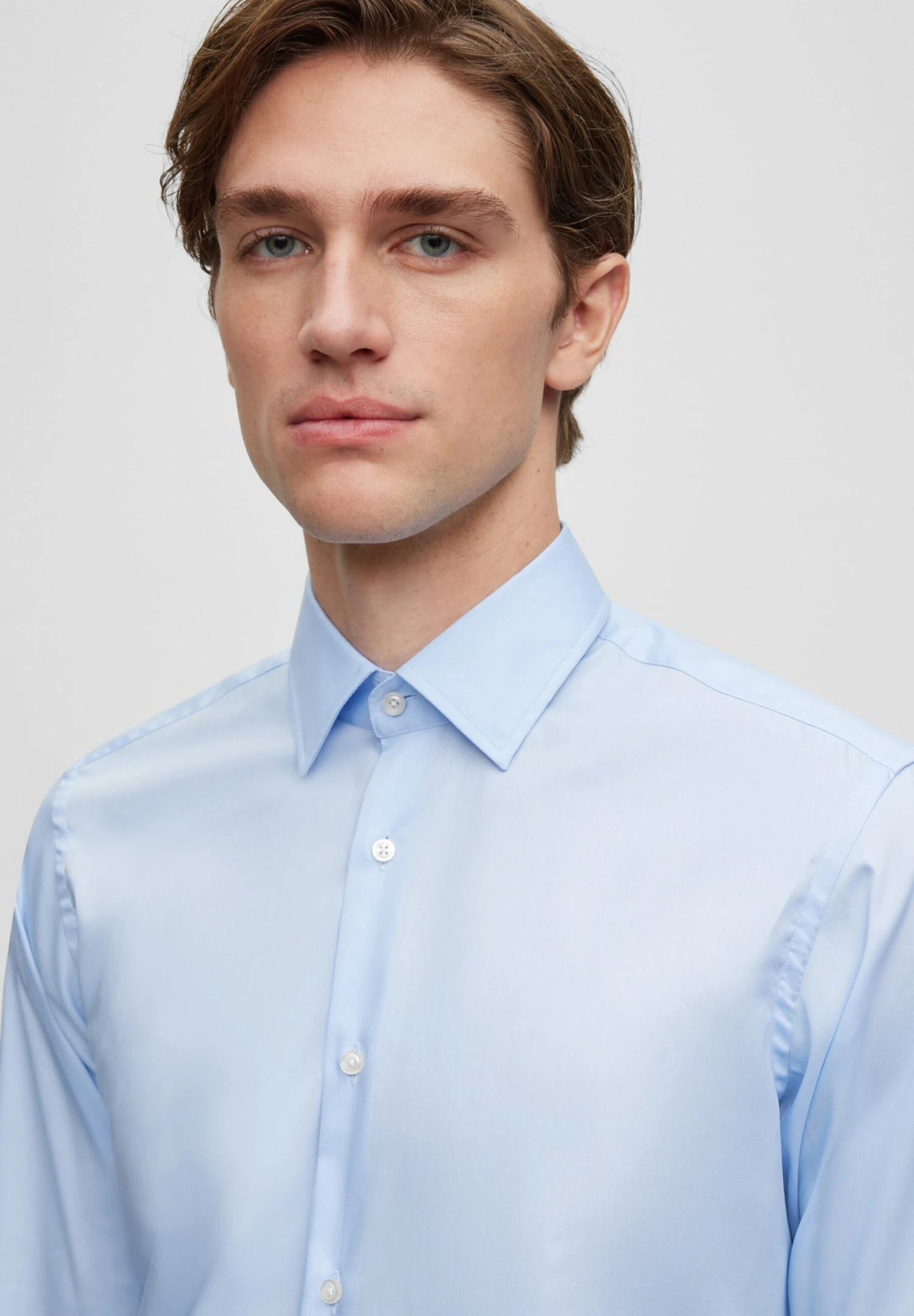 Boss Joe Kent - Zakelijk Overhemd - Light Blue 4 Boss Joe Kent - Zakelijk Overhemd - Light Blue - Afbeelding 4