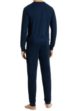 Schlafanzug Lang Mit Bündchen Rundhals - Pyjama - Dunkelblau 5 Schlafanzug Lang Mit Bündchen Rundhals - Pyjama - Dunkelblau -Next Verkoopwinkel 78573d0108a746219b2143fefcd73d85