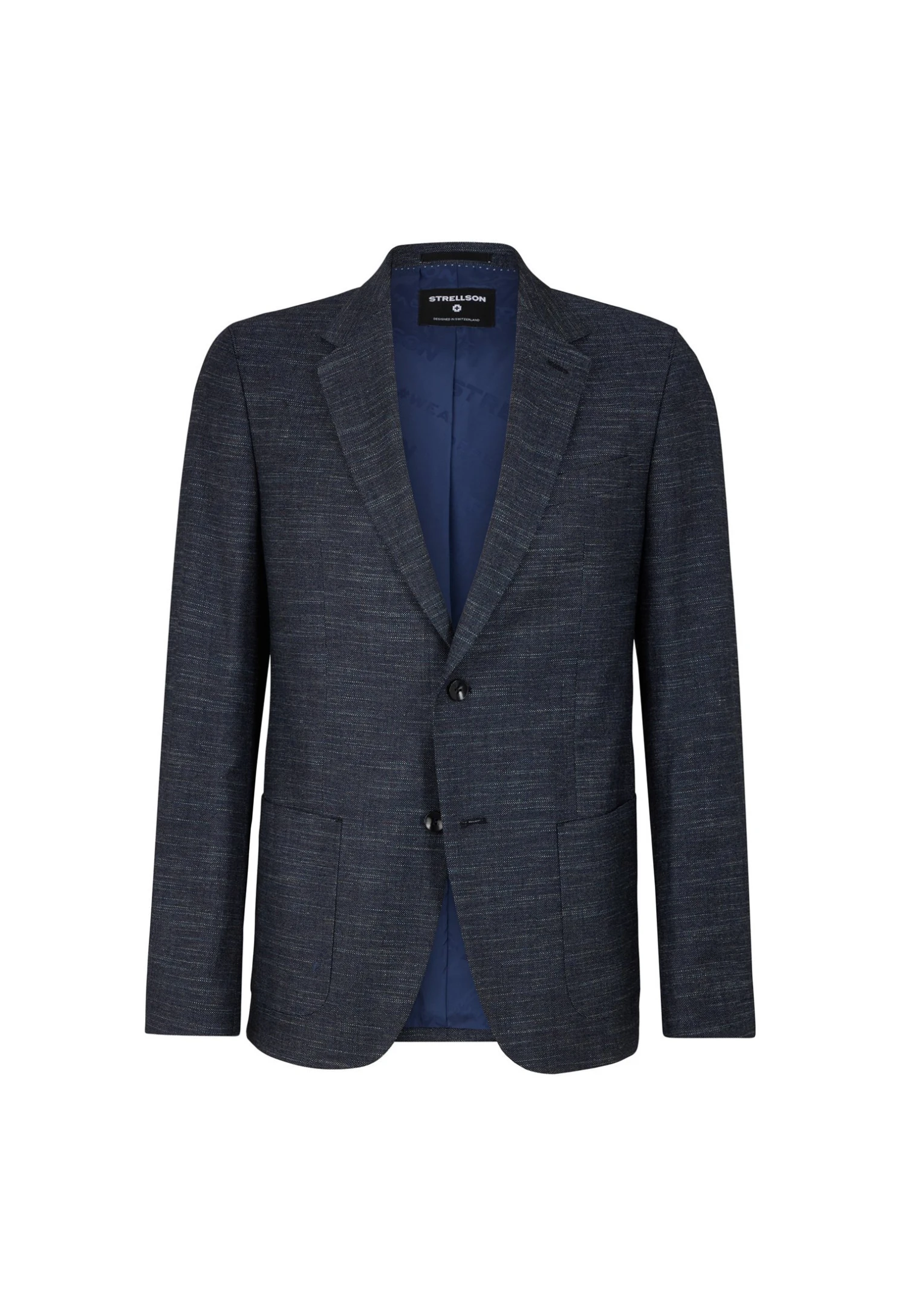 Strellson Arndt - Blazer - Dunkelblau Meliert 8 Strellson Arndt - Blazer - Dunkelblau Meliert - Afbeelding 8