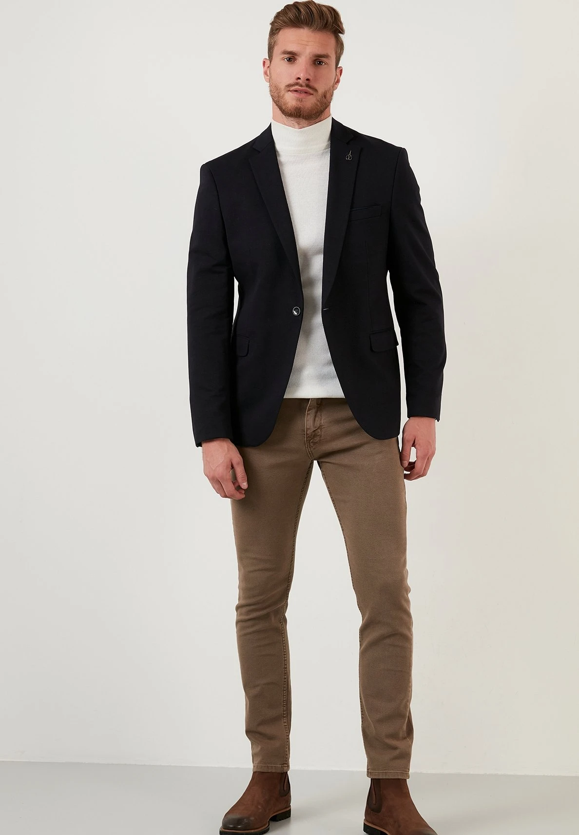 Slim Fit - Blazer - Dark Blue 2 Slim Fit - Blazer - Dark Blue - Afbeelding 2