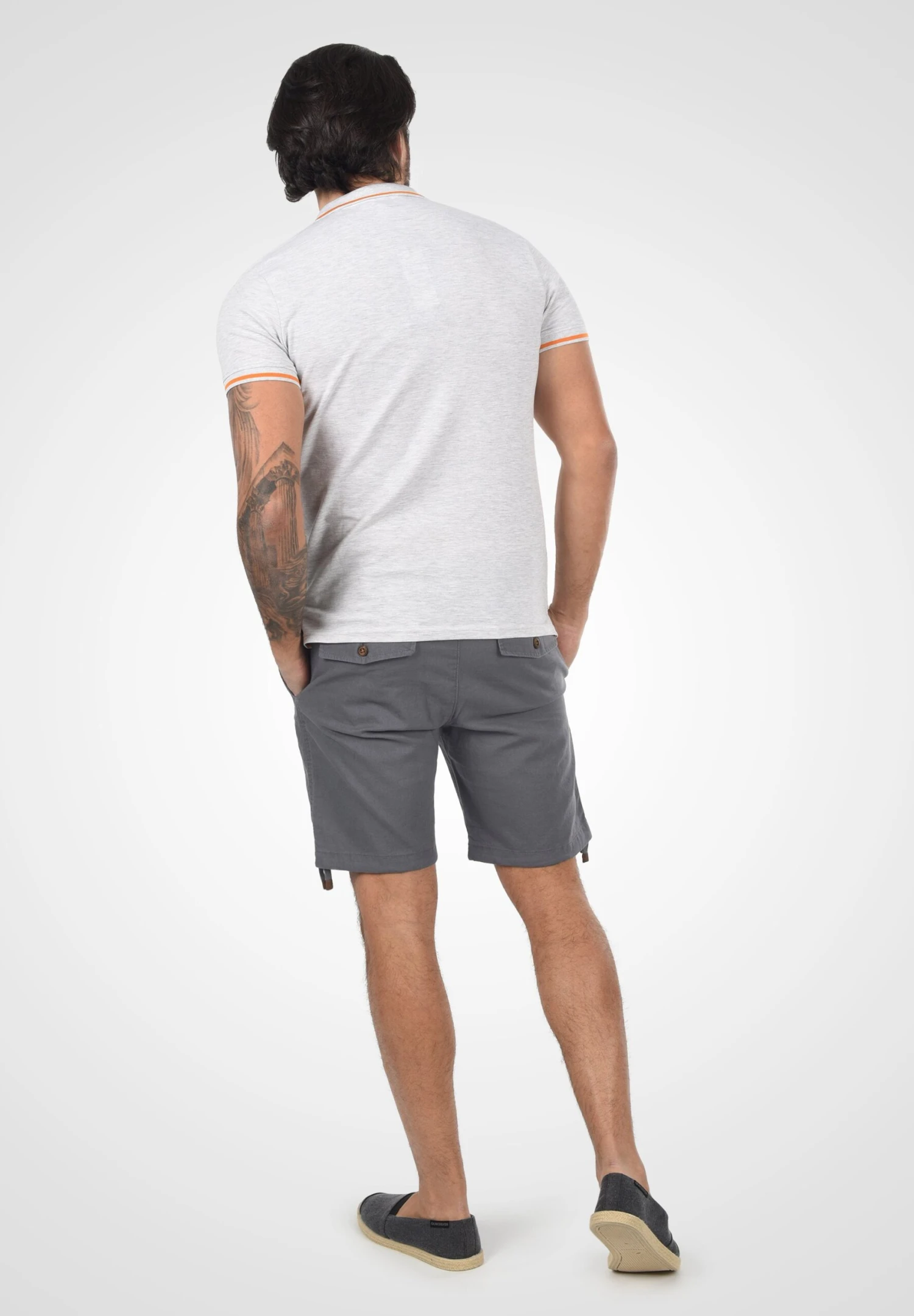 Indicode Jeans Idmoses - Shorts - Iron 3 Indicode Jeans Idmoses - Shorts - Iron - Afbeelding 3