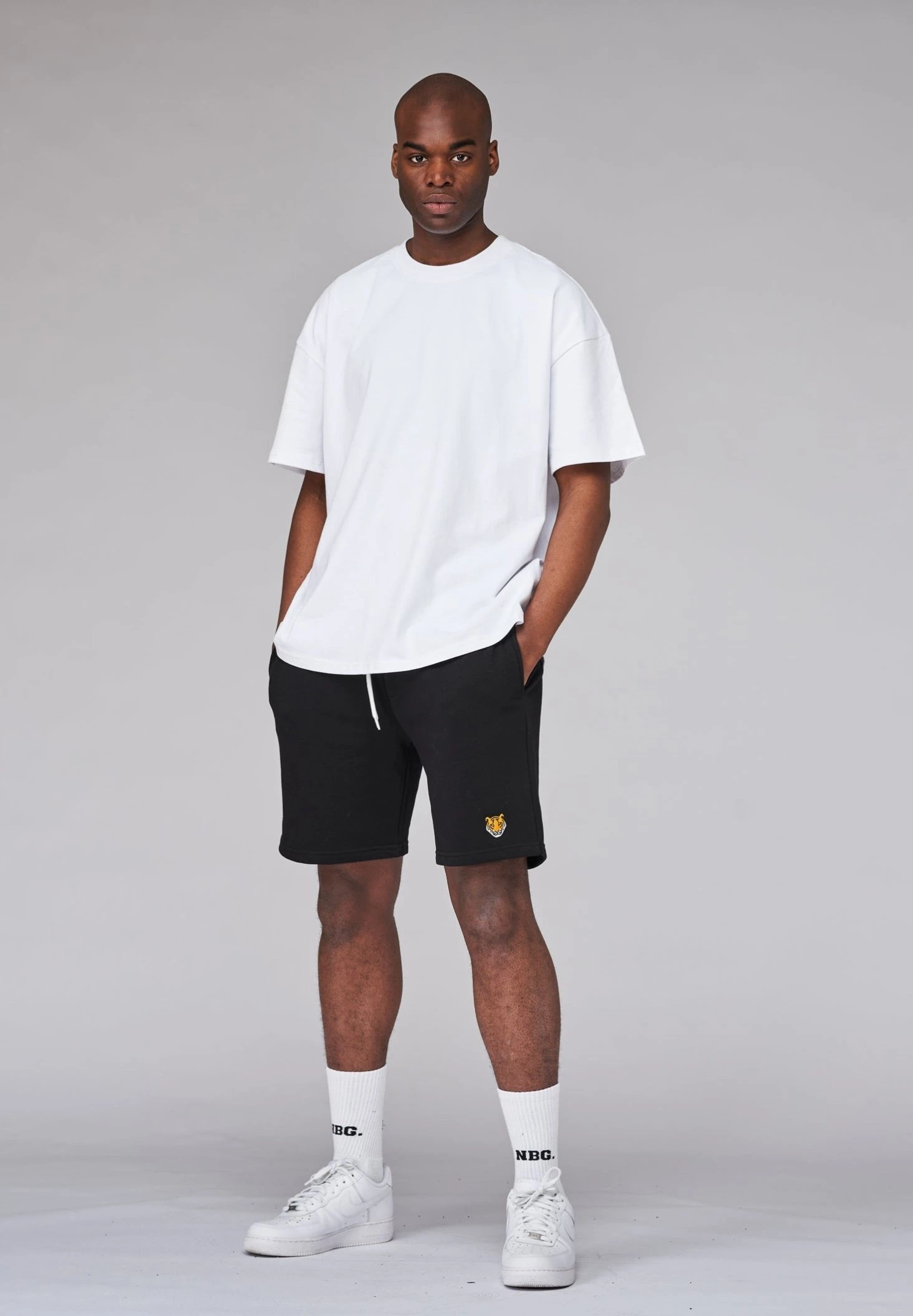 Tiger Gp - Shorts - Schwarz 2 Tiger Gp - Shorts - Schwarz - Afbeelding 2