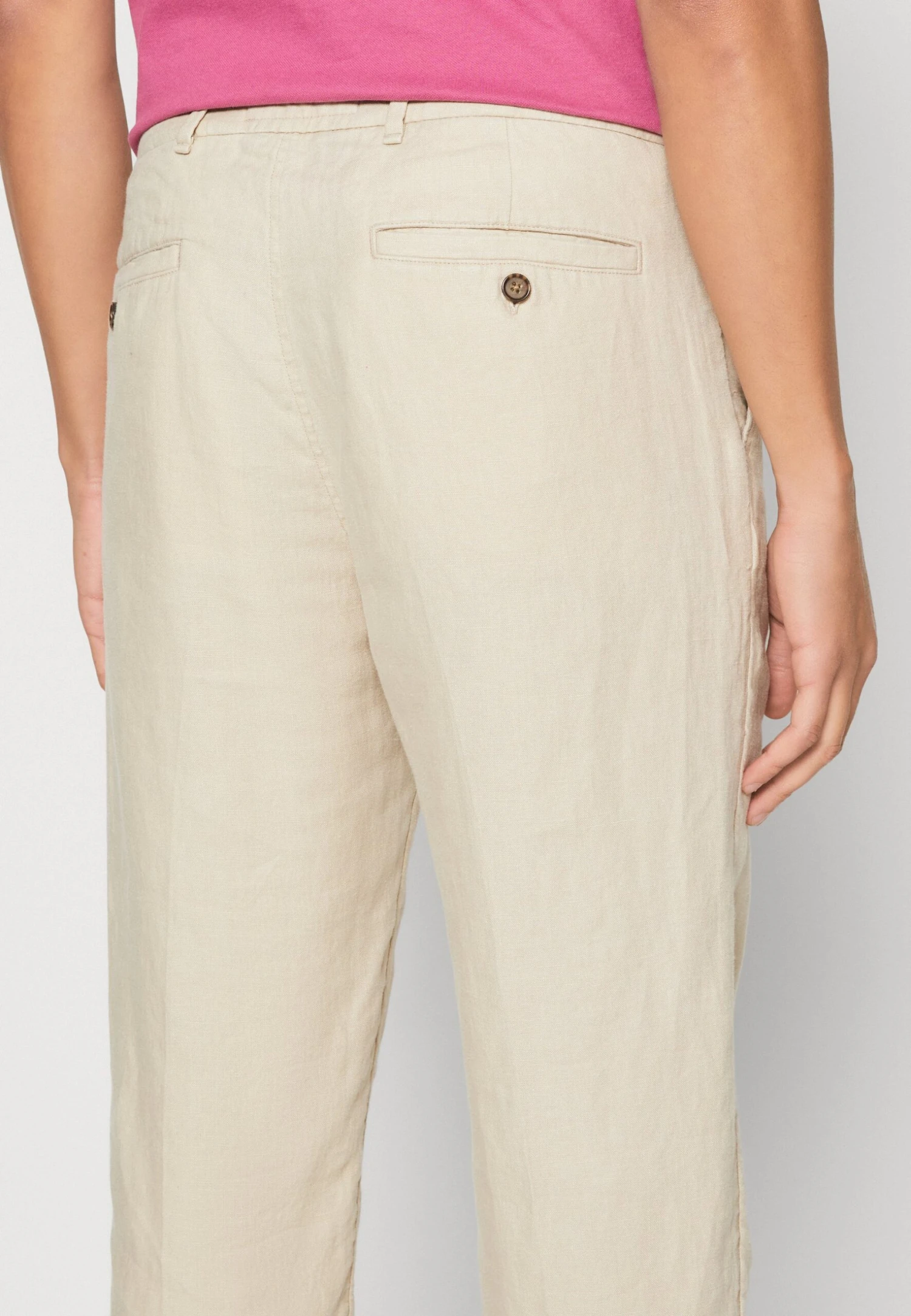 Abercrombie & Fitch Straight Pant - Chino - Natural Greige 4 Abercrombie & Fitch Straight Pant - Chino - Natural Greige - Afbeelding 4