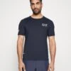 EA7 Emporio Armani Tennis Pro Tee - Sport T-Shirt - Navy Blue 7 EA7 Emporio Armani Tennis Pro Tee - Sport T-Shirt - Navy Blue -Next Verkoopwinkel 7c0265a3d5f548b4b4c7a68cb506f3cf