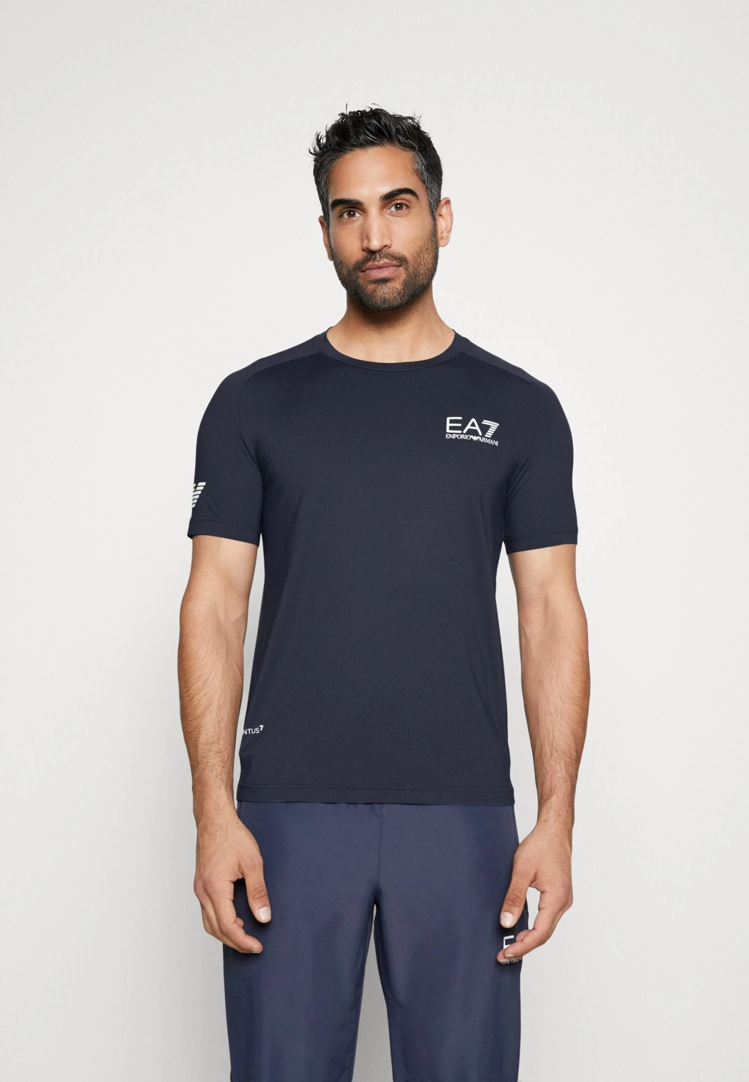 EA7 Emporio Armani Tennis Pro Tee - Sport T-Shirt - Navy Blue 1 EA7 Emporio Armani Tennis Pro Tee - Sport T-Shirt - Navy Blue