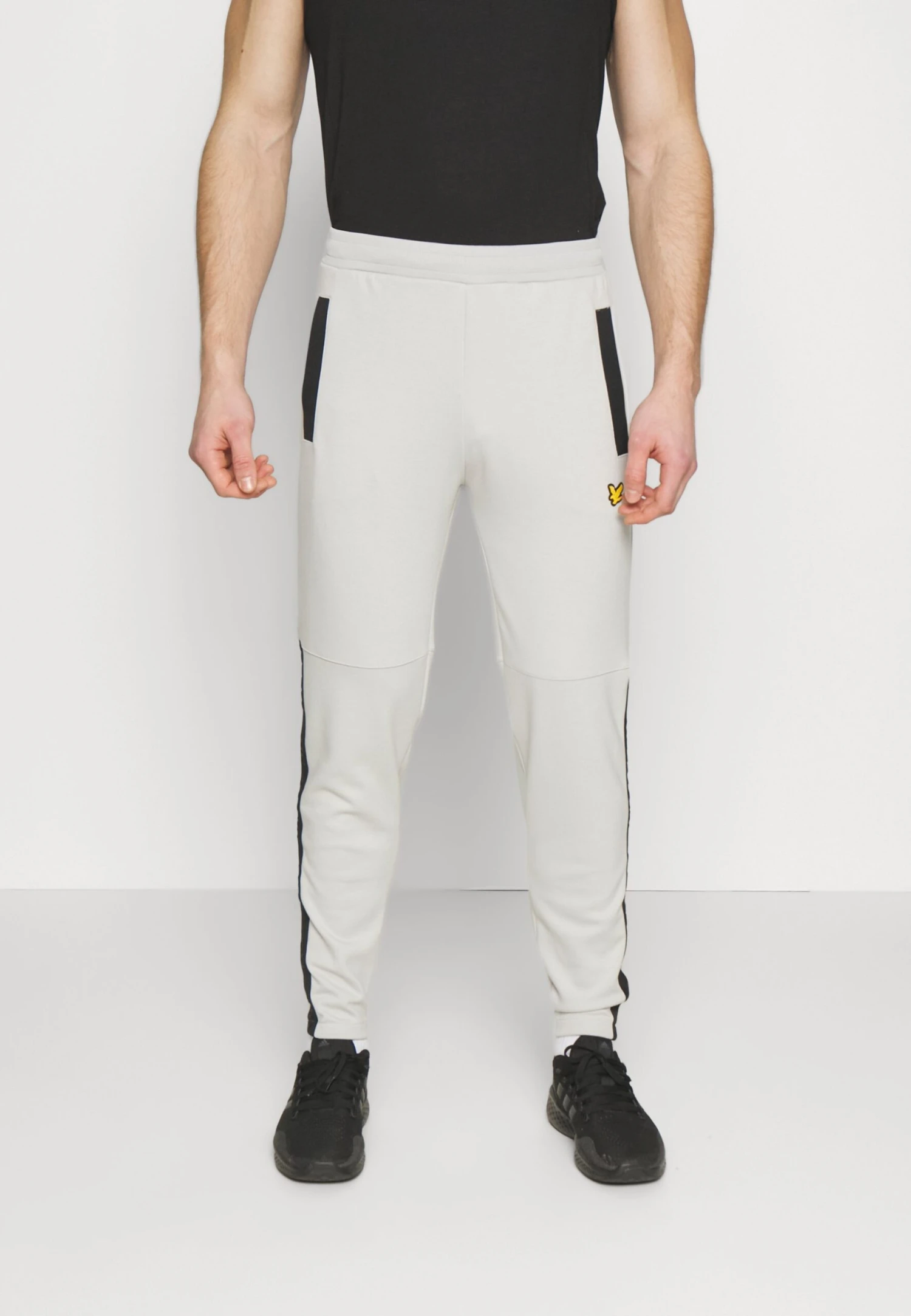 Lyle & Scott Pocket Branded Trackies - Trainingsbroek - Pebble Marl 1 Lyle & Scott Pocket Branded Trackies - Trainingsbroek - Pebble Marl