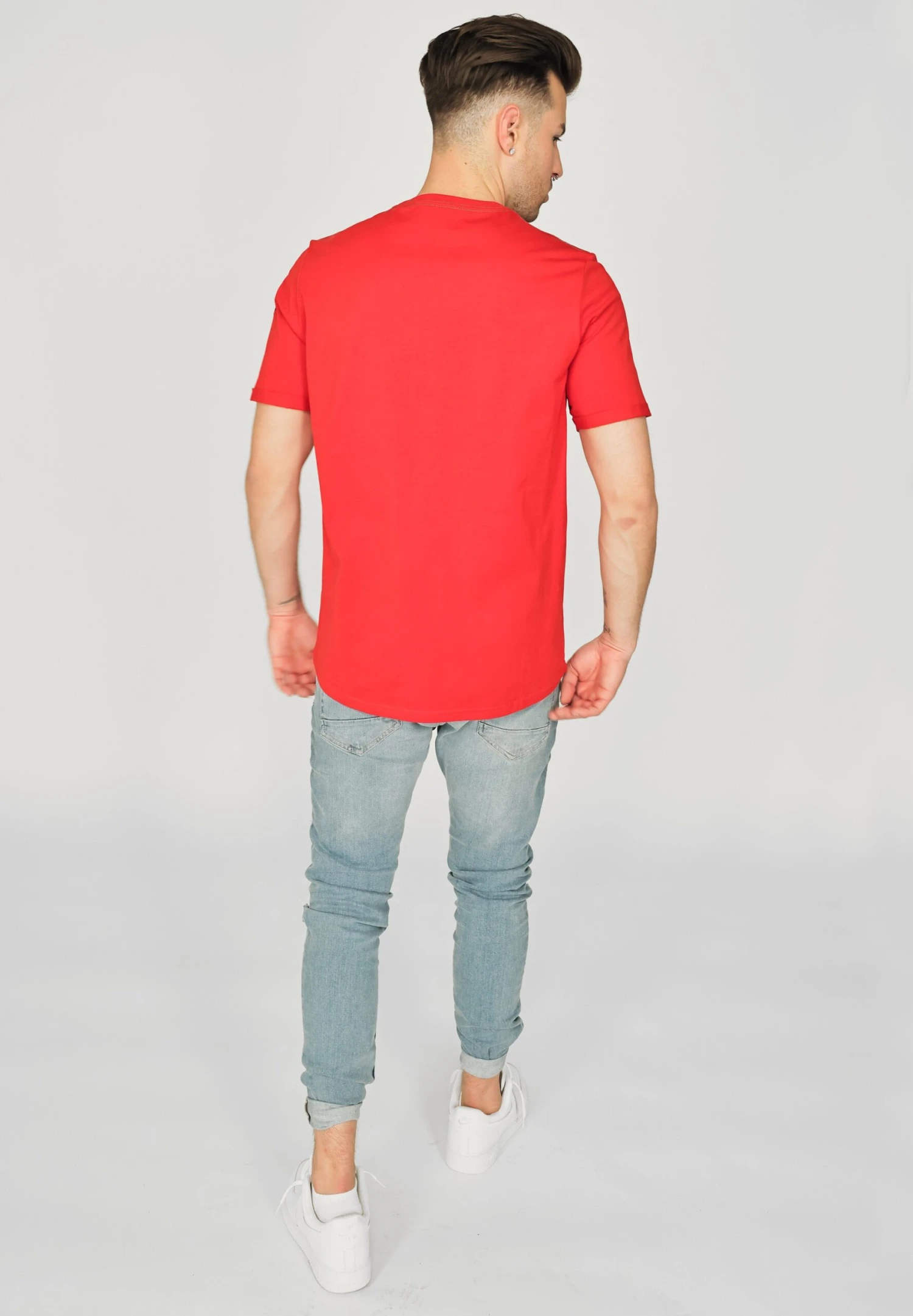 T-Shirt Print - Red 3 T-Shirt Print - Red - Afbeelding 3