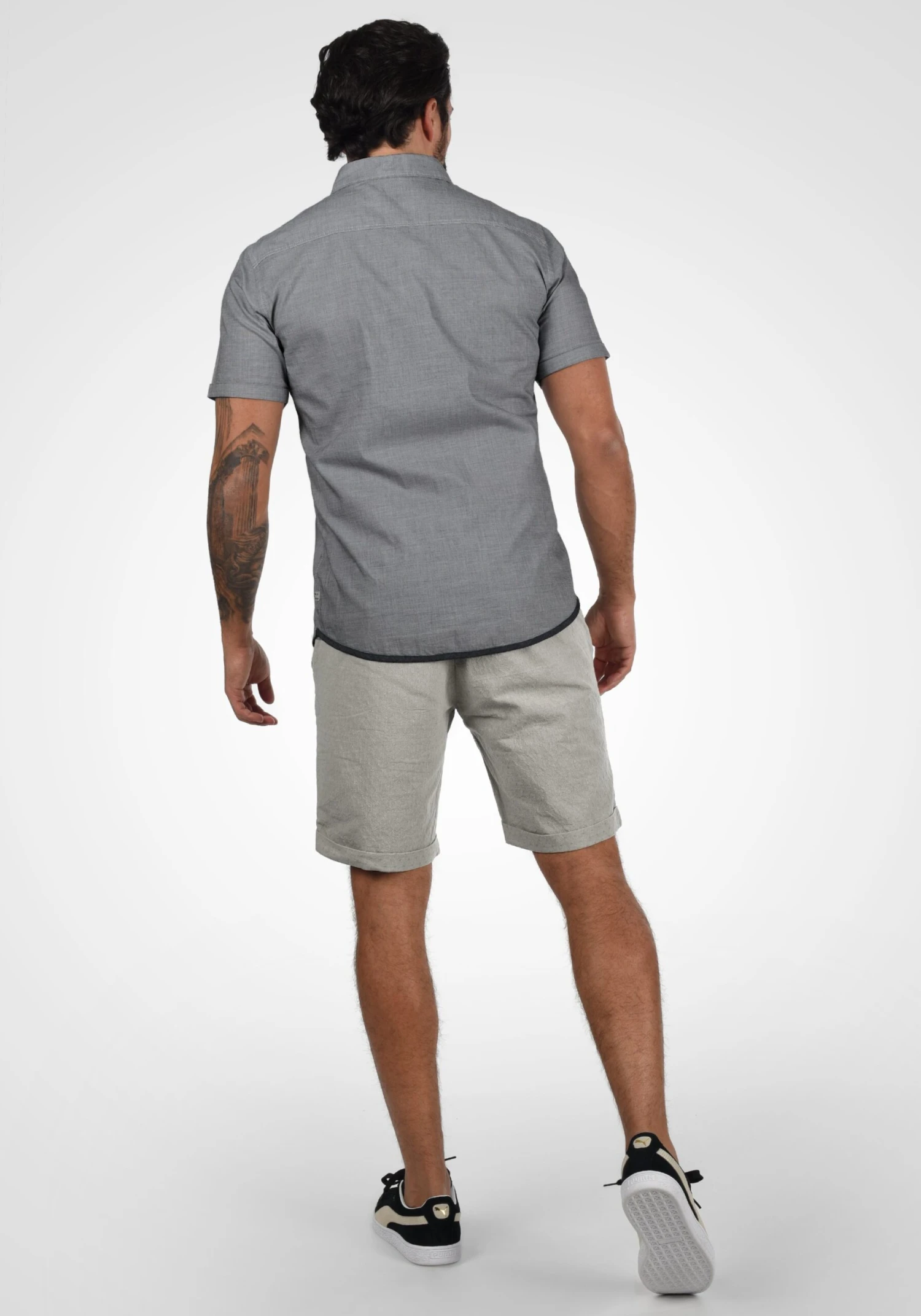 Blend Bhsergio - Shorts - Grey 3 Blend Bhsergio - Shorts - Grey - Afbeelding 3