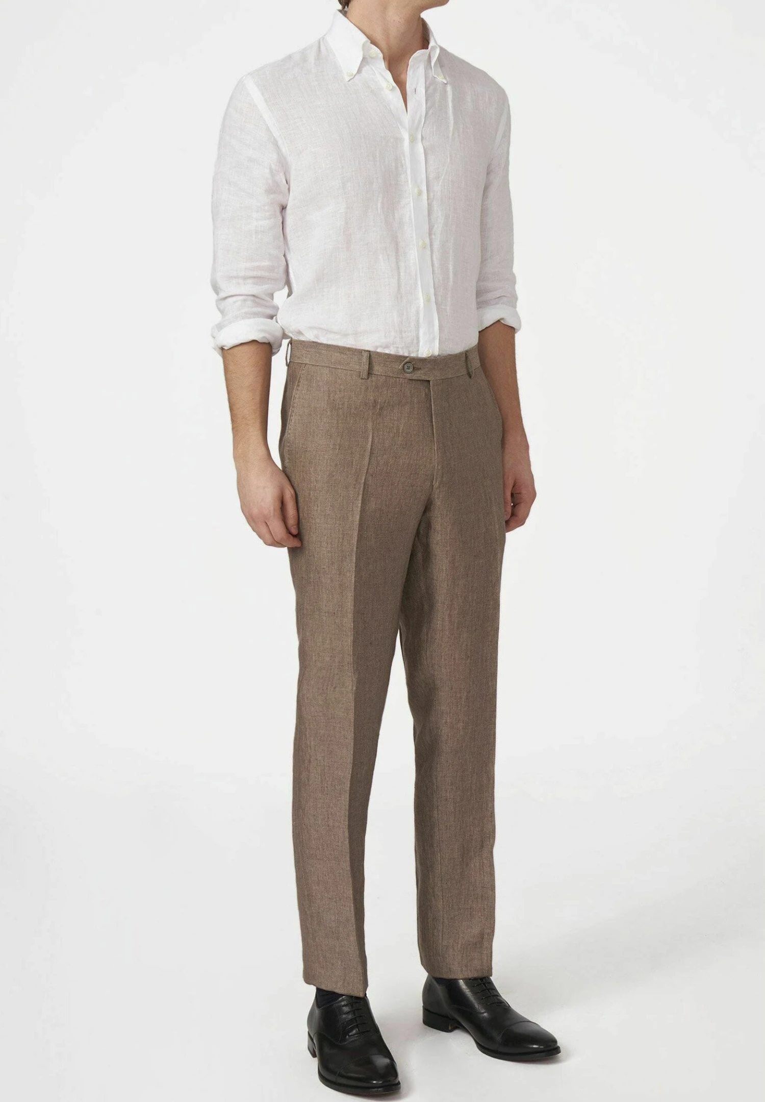 Oscar Jacobson Denz - Pantalon - Dark Beige 1 Oscar Jacobson Denz - Pantalon - Dark Beige