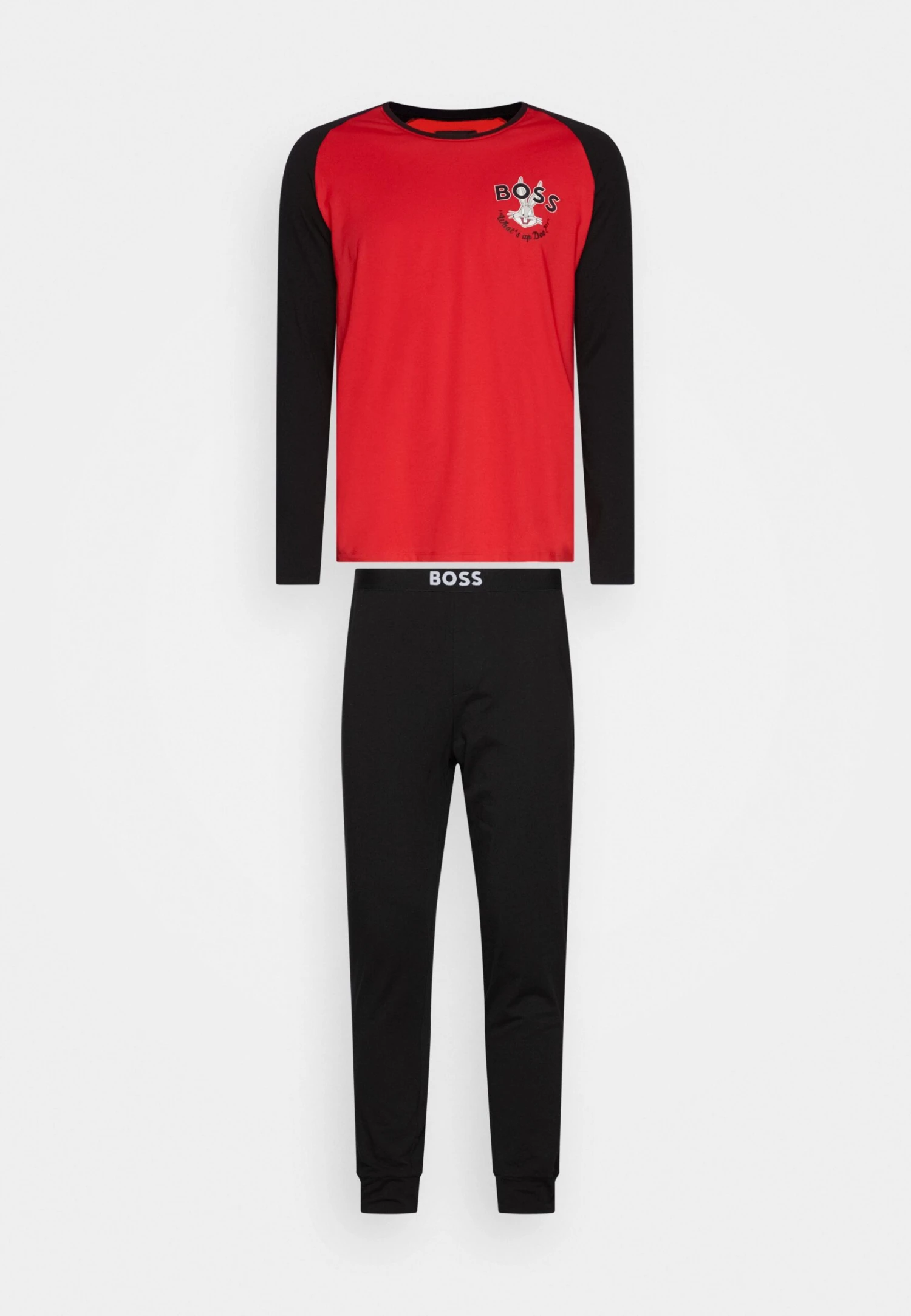 Boss Long Set - Pyjama - Black 4 Boss Long Set - Pyjama - Black - Afbeelding 4