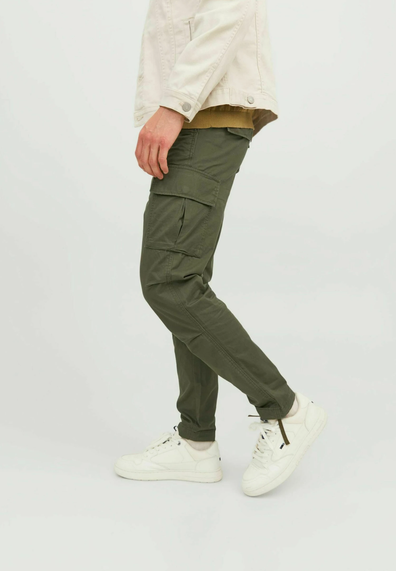 Jack & Jones Jwhace Jjtucker Ana - Cargobroek - Olive Night 5 Jack & Jones Jwhace Jjtucker Ana - Cargobroek - Olive Night - Afbeelding 5