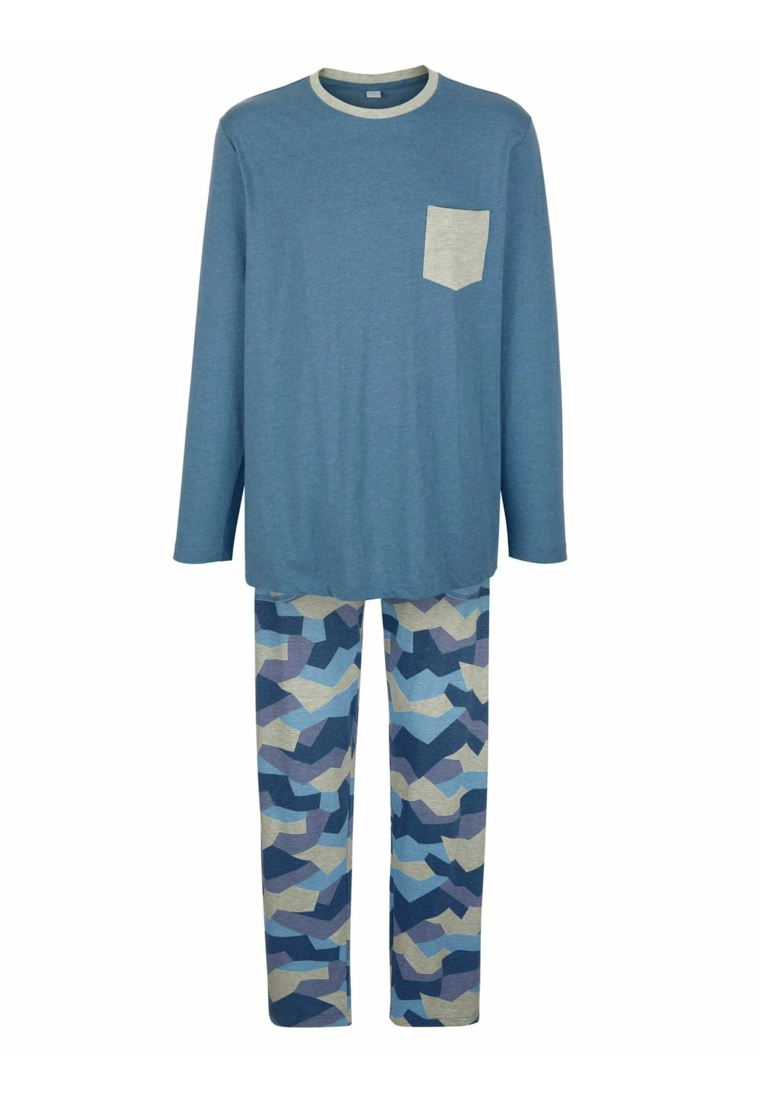 2Er Pack - Pyjama - Hellblau/Grau 4 2Er Pack - Pyjama - Hellblau/Grau - Afbeelding 4