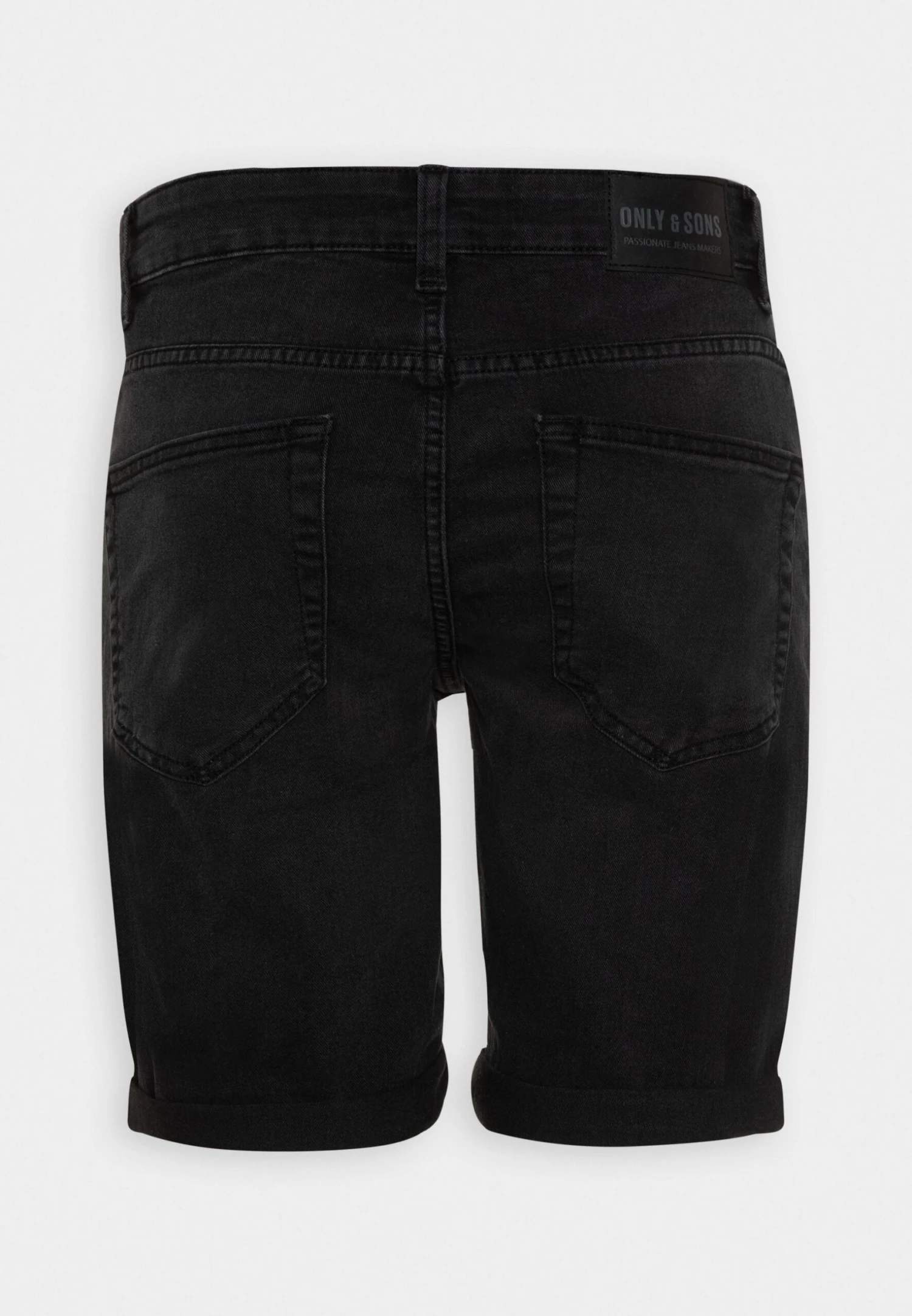 Only & Sons Onsply Life Fold Up - Jeansshort - Washed Black 6 Only & Sons Onsply Life Fold Up - Jeansshort - Washed Black - Afbeelding 6