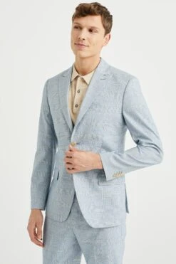 WE FASHION Met Dessin - Blazer - Blue