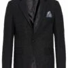 Slim Fit - Blazer - Black Melange