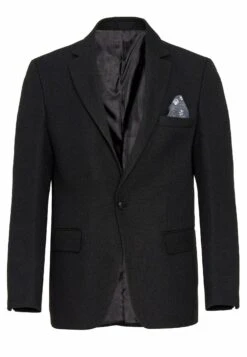 Slim Fit - Blazer - Black Melange