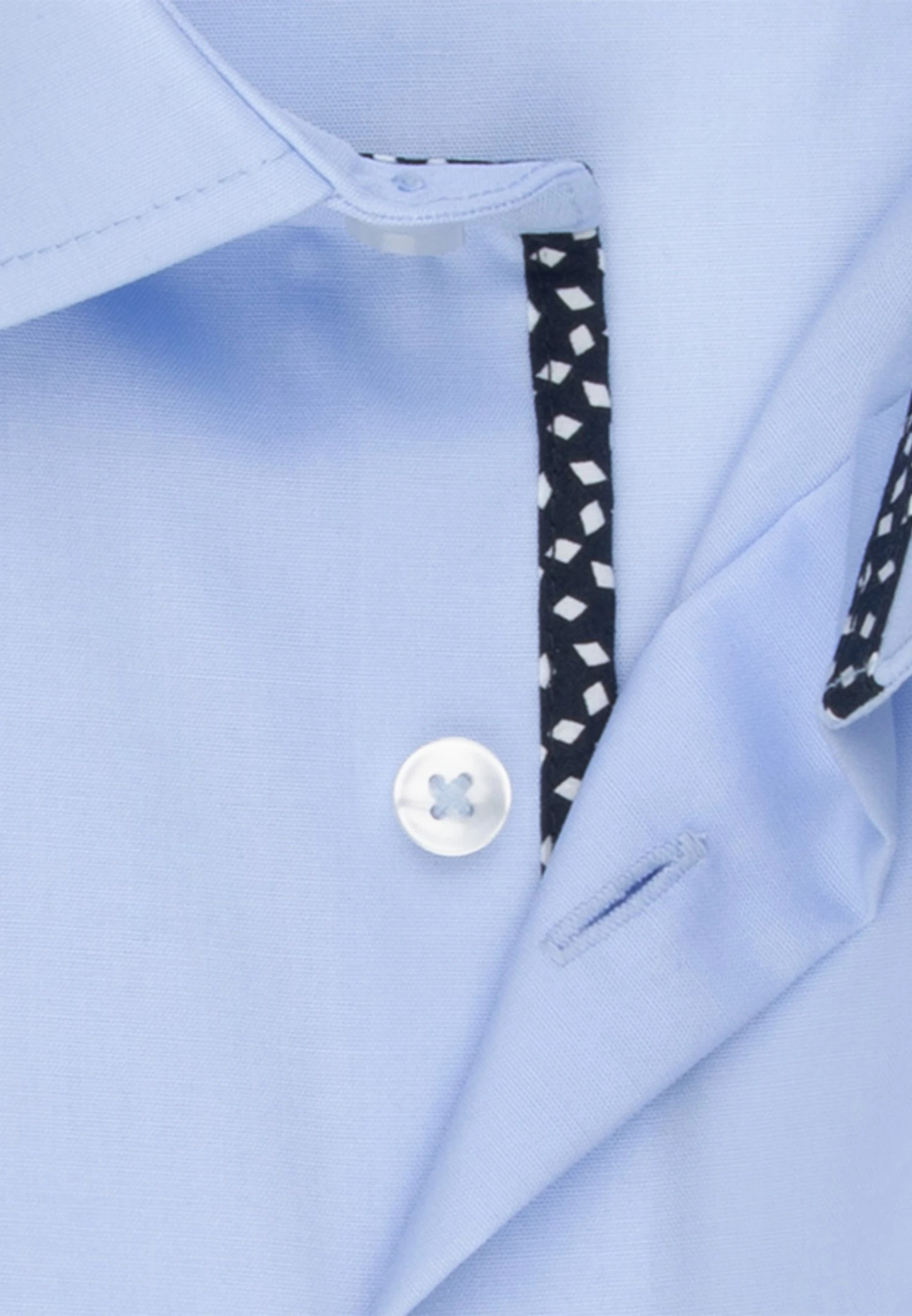 Seidensticker Zakelijk Overhemd - Mittelblau 3 Seidensticker Zakelijk Overhemd - Mittelblau - Afbeelding 3