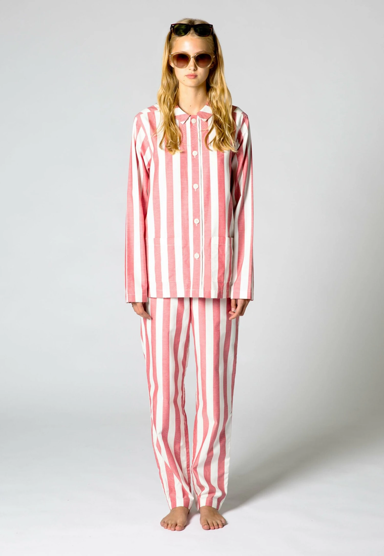 Stripe - Pyjama - Light Red 1 Stripe - Pyjama - Light Red
