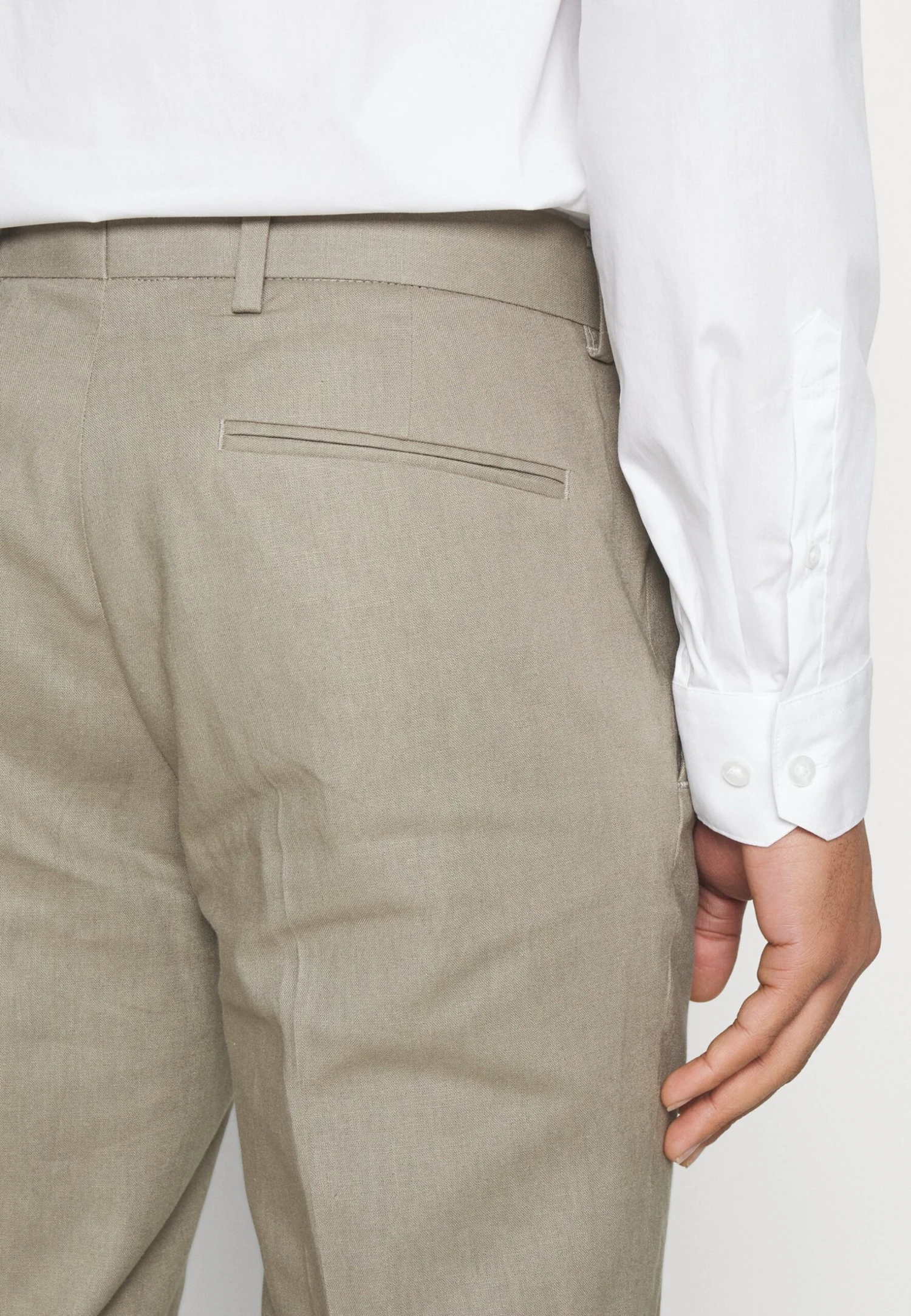 The Fashion Suit Notch Patch Pockets - Kostuum - Khaki 9 The Fashion Suit Notch Patch Pockets - Kostuum - Khaki - Afbeelding 9