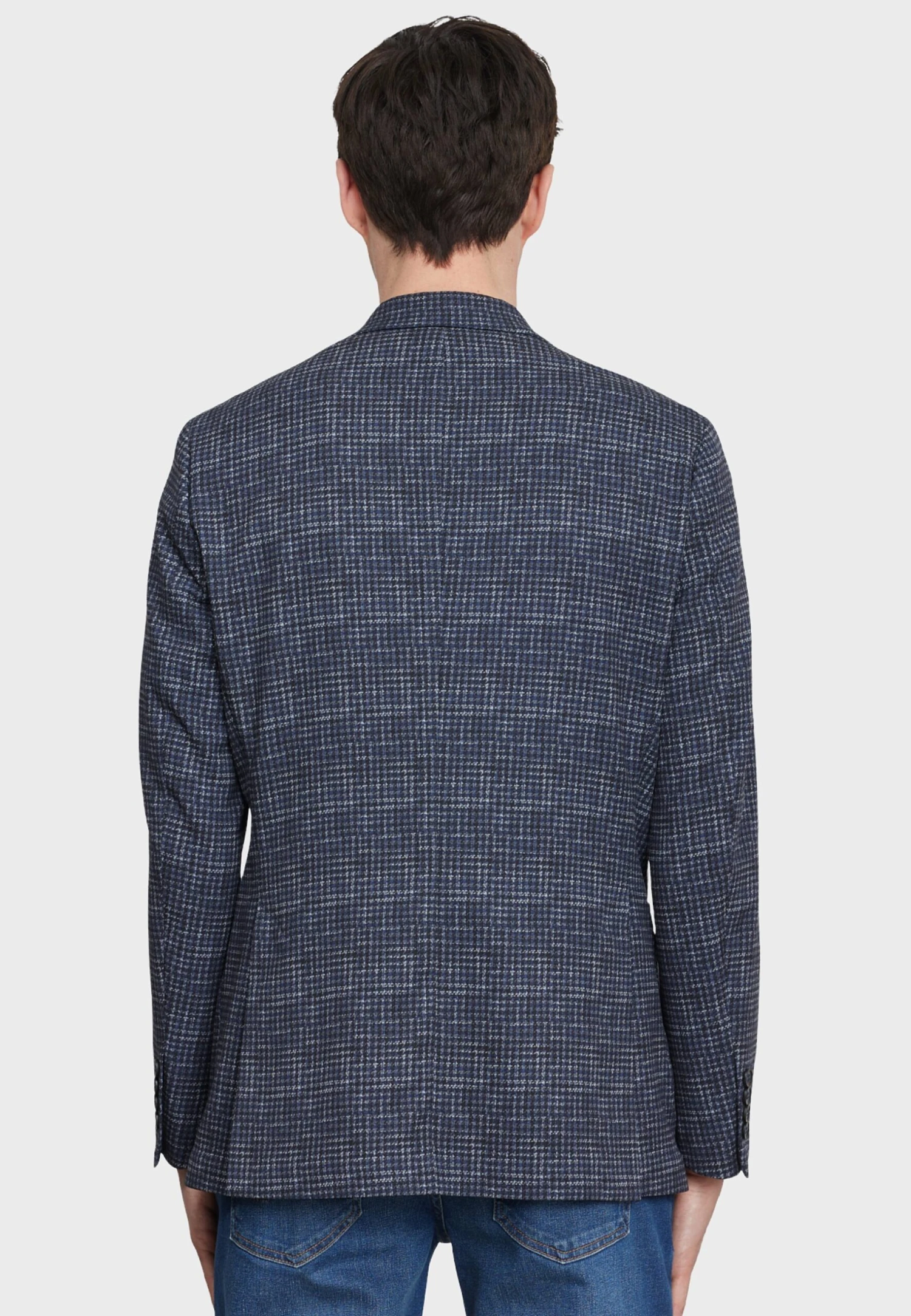 Slim Fit- Blazer - Navy Blue 3 Slim Fit- Blazer - Navy Blue - Afbeelding 3