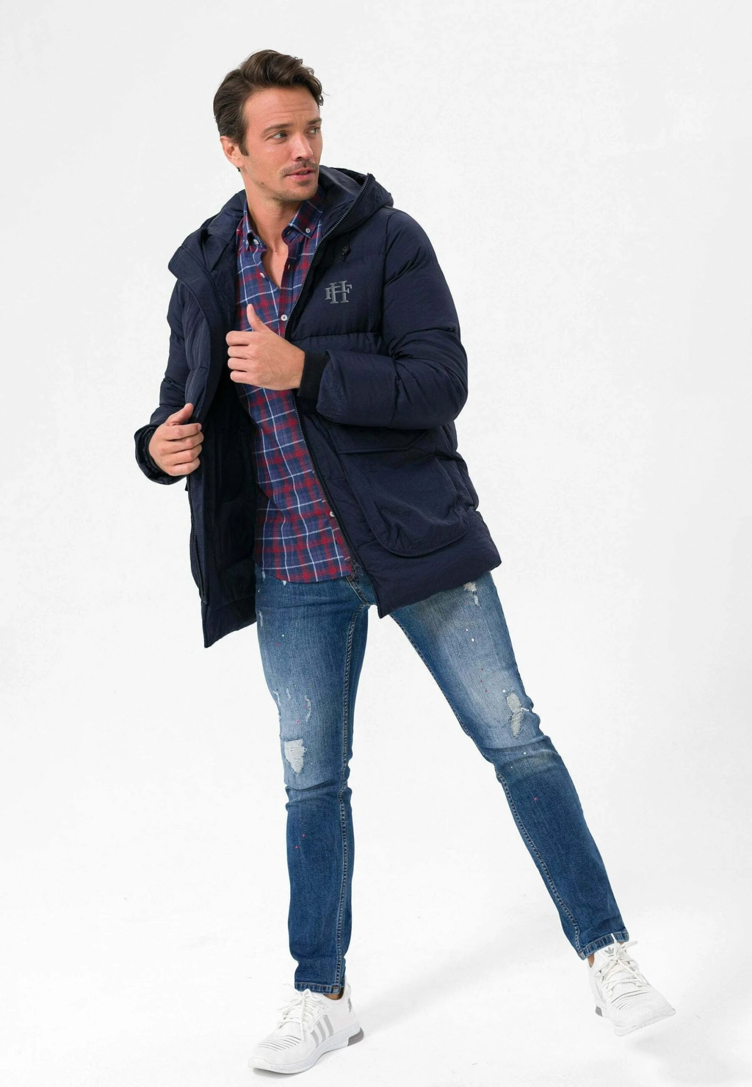 Gilet - Dark Blue 2 Gilet - Dark Blue - Afbeelding 2